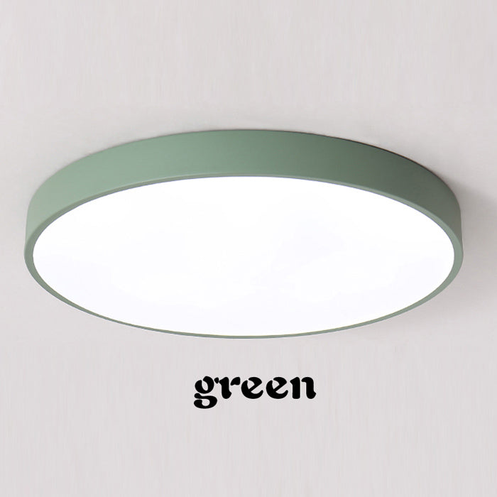 Candeeiro de teto minimalista GlowBeam — iluminação elegante e uniforme