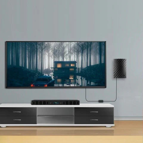Digitale Indoor-4K-HDTV-Antenne – große Reichweite, 600 Miles