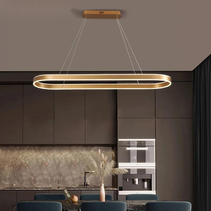 Qualia Rose Gold Pendant Light For Kitchen With Glass Shade