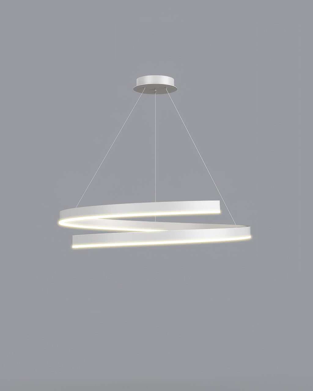 Tavero Aluminum Woodgrain Mahogany Style Chandelier With Adjustable Angles