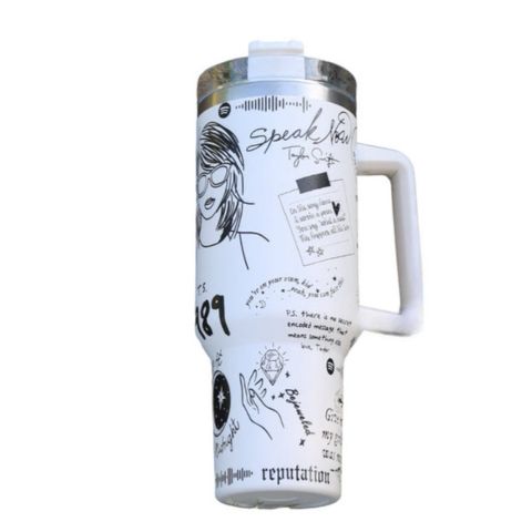 Bicchiere termico Taylor Swift in acciaio inox, edizione limitata