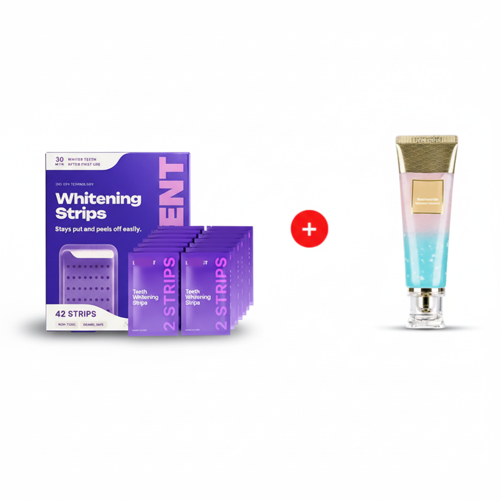 LumiSmile V34 Purple Teeth Whitening Strips — PAP+ Color Correction