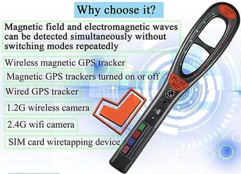 Elite GPS Tracker Detector — Handheld Signal Scanner for Tracking Devices