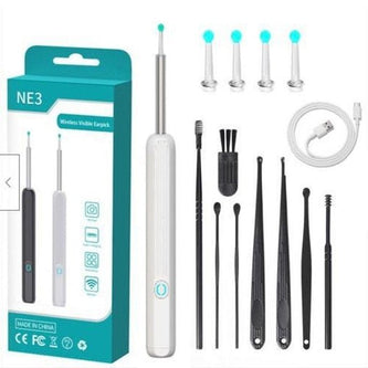 Wireless Earwax Remover Otoscope Tool - Ear Wax Removal Tool with Camera Ear Endoscope 1080P Kit for iPhone iPad Android | Filindra