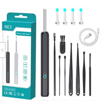 Wireless Earwax Remover Otoscope Tool - Ear Wax Removal Tool with Camera Ear Endoscope 1080P Kit for iPhone iPad Android | Filindra