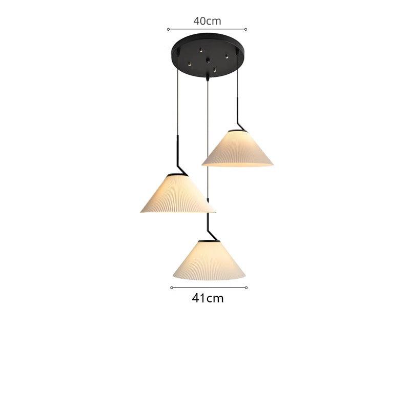 Aerolyn Nordic minimalistische Pendelleuchte mit gefaltetem Schirm
