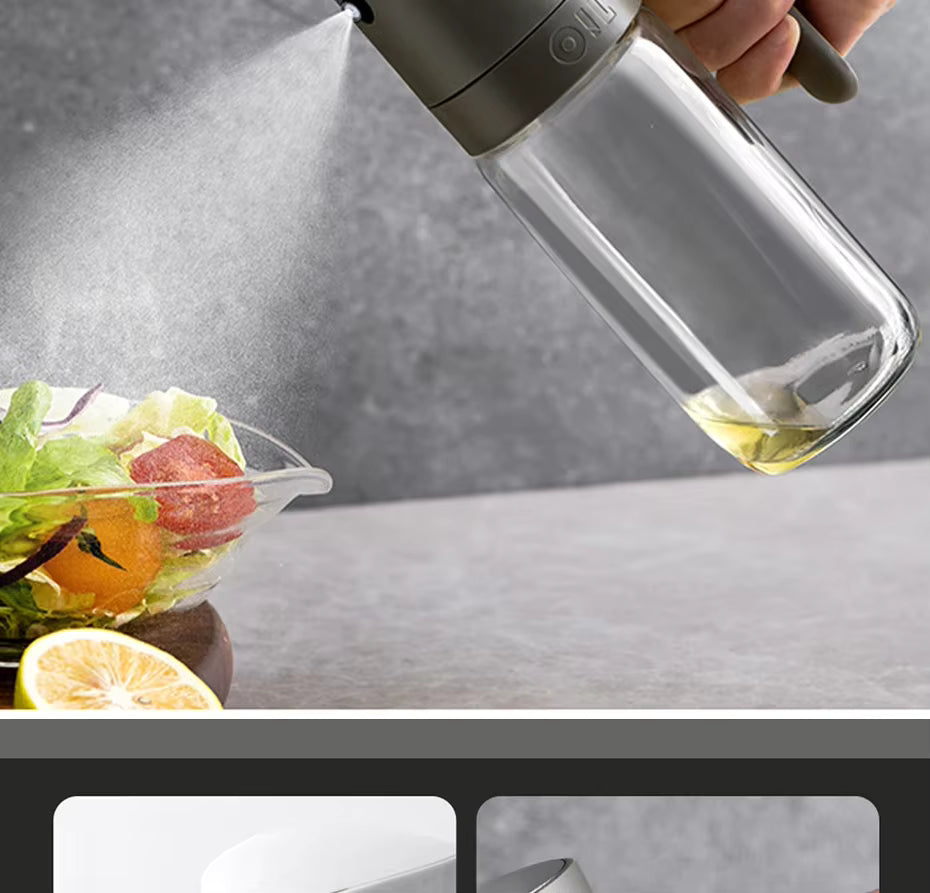 AureaMist 250ml Glass Oil Sprayer — Precise Control, Odorless Mist